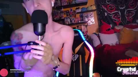 CryptidTwink online show from March 19, 2026, 6:17 am