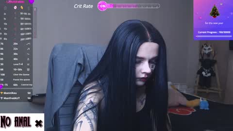 Snapshot of dark__elf chatting on December 21, 2024, 10:40 pm Anessa online show from December 21, 2024, 10:40 pm