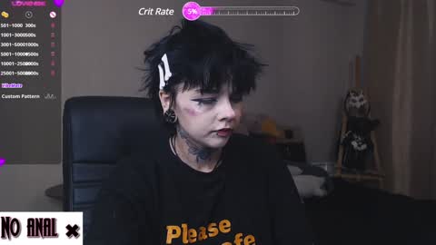 Snapshot of dark__elf chatting on January 23, 2025, 11:05 pm Anessa online show from January 23, 2025, 11:05 pm
