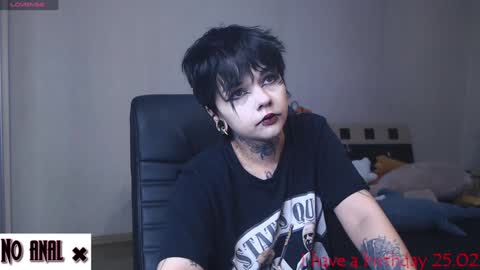 Snapshot of dark__elf chatting on February 3, 2025, 10:11 pm Anessa online show from February 3, 2025, 10:11 pm