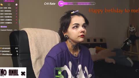 Snapshot of dark__elf chatting on February 24, 2025, 10:14 pm Anessa online show from February 24, 2025, 10:14 pm