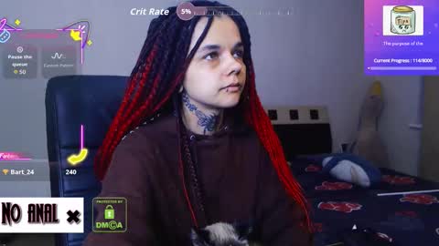 Snapshot of dark__elf chatting on September 25, 2025, 10:13 pm Anessa online show from September 25, 2025, 10:13 pm