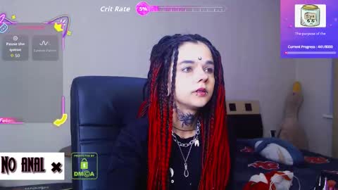 Snapshot of dark__elf chatting on September 29, 2025, 9:19 pm Anessa online show from September 29, 2025, 9:19 pm