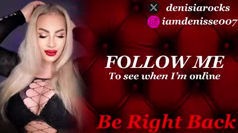 Snapshot of denisiarocks chatting on March 2, 2025, 2:30 am ---- ---- online show from March 2, 2025, 2:30 am