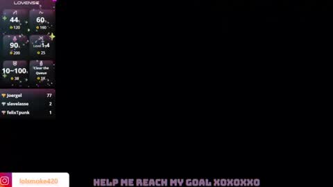 Lola Bdsm and fries online show from November 21, 2025, 11:20 am