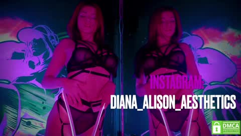 Snapshot of diana_alison chatting on January 21, 2025, 3:10 pm Diana Dolly D or just D online show from January 21, 2025, 3:10 pm