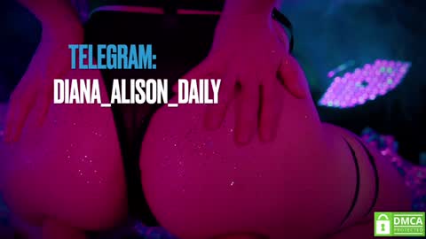 Snapshot of diana_alison chatting on February 1, 2025, 2:58 am Diana Dolly D or just D online show from February 1, 2025, 2:58 am