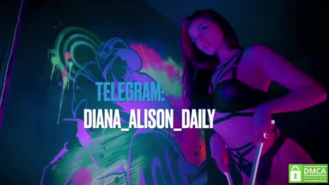 Snapshot of diana_alison chatting on February 22, 2025, 3:01 am Diana Dolly D or just D online show from February 22, 2025, 3:01 am