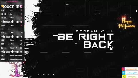 SANTI  independent model online show from October 28, 2025, 2:15 am