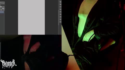 Snapshot of drenchedart chatting on February 18, 2025, 6:59 am Drenched online show from February 18, 2025, 6:59 am