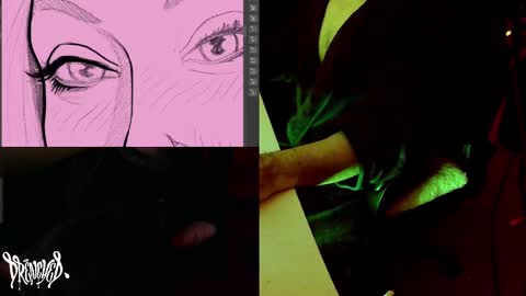 Snapshot of drenchedart chatting on February 26, 2025, 9:10 am Drenched online show from February 26, 2025, 9:10 am