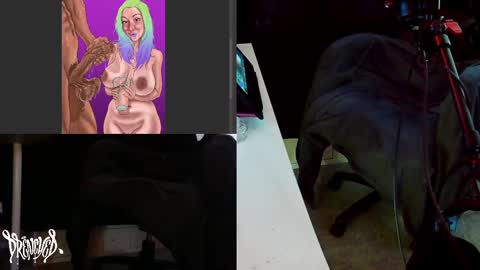 Snapshot of drenchedart chatting on March 7, 2025, 6:54 pm Drenched online show from March 7, 2025, 6:54 pm