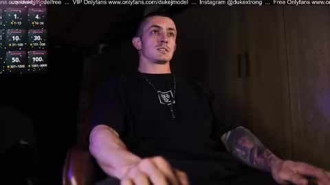 Snapshot of duke_j chatting on March 10, 2025, 2:50 am DUKE J              online show from March 10, 2025, 2:50 am