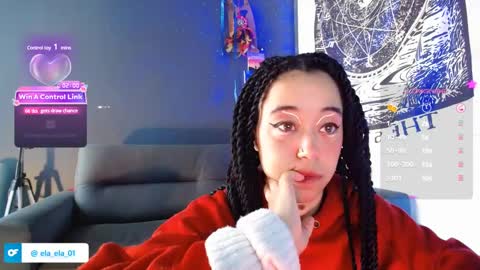 Ela  Help me reach 100 thumbs up online show from January 12, 2025, 12:23 pm