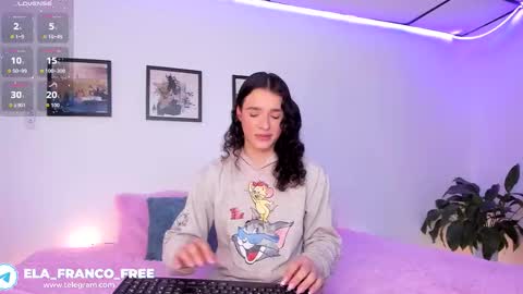 Elaia franco online show from January 18, 2026, 7:28 pm