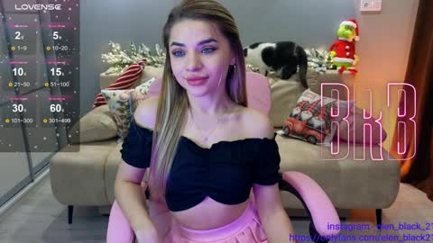 Snapshot of elen_black_23 chatting on January 7, 2025, 12:34 am Lena -  online show from January 7, 2025, 12:34 am