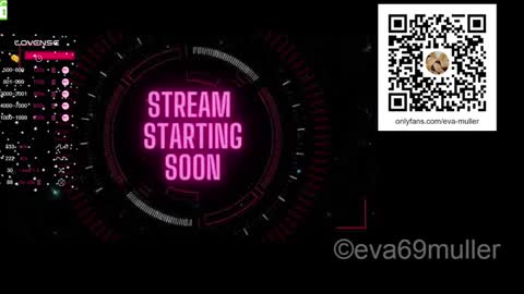 Snapshot of eva69muller chatting on January 28, 2025, 6:39 pm Eva  next show  8pm CEST AMST online show from January 28, 2025, 6:39 pm