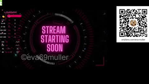 Snapshot of eva69muller chatting on February 16, 2025, 9:15 am Eva  next show  8pm CEST AMST online show from February 16, 2025, 9:15 am