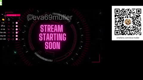 Snapshot of eva69muller chatting on February 18, 2025, 7:09 pm Eva  next show  8pm CEST AMST online show from February 18, 2025, 7:09 pm