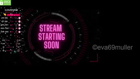 Snapshot of eva69muller chatting on September 20, 2025, 8:15 am Eva  next show  8pm CEST AMST online show from September 20, 2025, 8:15 am