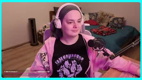 Snapshot of eva_katt chatting on May 28, 2026, 12:02 pm Gamer Katt online show from May 28, 2026, 12:02 pm