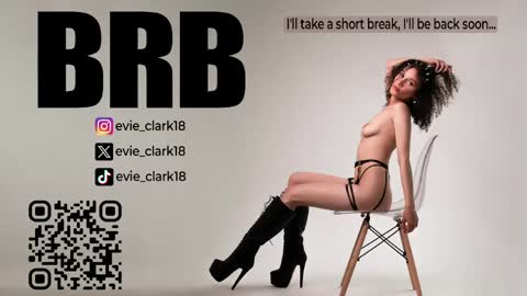 Snapshot of evie_clark_ chatting on May 27, 2026, 1:57 am My name is Evie nice to meet you really get to know me better private is open online show from May 27, 2026, 1:57 am