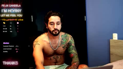 Felix Candela  online show from March 9, 2025, 4:05 am