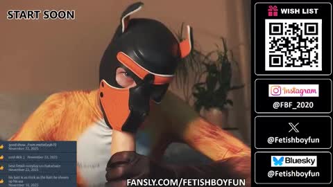 FetishBoyFun online show from November 23, 2025, 9:42 am