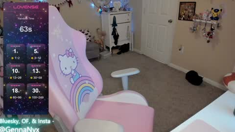 Genna Nyx online show from January 30, 2025, 7:18 am