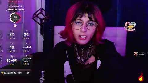 goth_minerva online show from October 18, 2025, 1:34 pm
