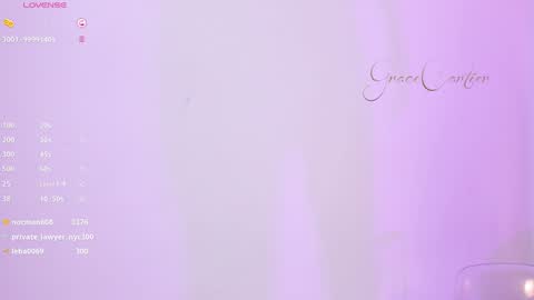 Grace Cartier online show from December 8, 2024, 5:29 am