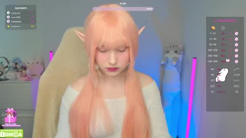 Snapshot of gylaxie chatting on February 23, 2025, 5:34 am online show from February 23, 2025, 5:34 am