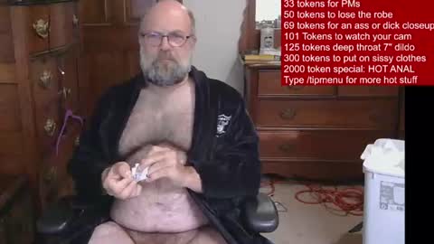 Snapshot of hairydaddybear69 chatting on June 10, 2026, 12:15 pm HairyDaddyBear69 online show from June 10, 2026, 12:15 pm