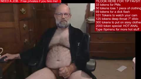Snapshot of hairydaddybear69 chatting on July 29, 2026, 11:30 am HairyDaddyBear69 online show from July 29, 2026, 11:30 am