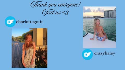 Snapshot of haleycrazy chatting on October 4, 2025, 2:53 am Haley online show from October 4, 2025, 2:53 am