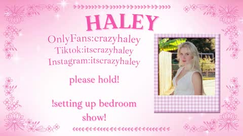 Snapshot of haleycrazy chatting on November 17, 2025, 3:51 pm Haley online show from November 17, 2025, 3:51 pm
