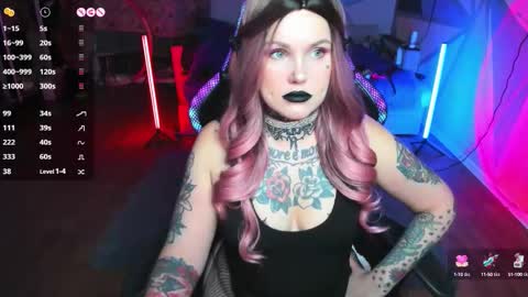 Snapshot of hannah_chaos chatting on September 19, 2025, 12:23 am Hannah online show from September 19, 2025, 12:23 am