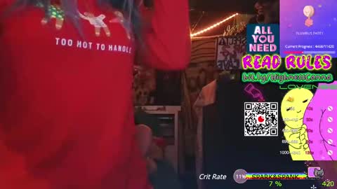 HiGHNESS CANNA online show from January 20, 2025, 10:37 pm