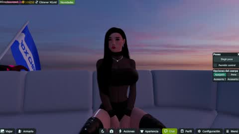 Snapshot of hinata__sweet chatting on June 9, 2026, 6:14 am Hanna online show from June 9, 2026, 6:14 am