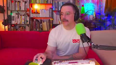 Snapshot of hipstertrashdumpsterfire chatting on June 18, 2026, 2:54 pm HipsterTrash Clark one half of Task Manager online show from June 18, 2026, 2:54 pm