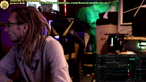 Honey and Bear online show from January 29, 2025, 1:07 pm