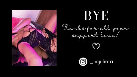 Snapshot of iamjulietaa chatting on February 14, 2025, 2:28 am    online show from February 14, 2025, 2:28 am