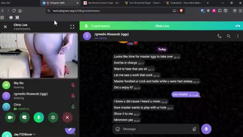 Christopher online show from October 13, 2025, 1:22 pm