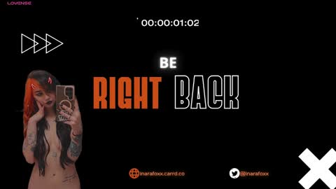 Snapshot of inarafoxxx chatting on January 9, 2025, 8:11 pm Inarafoxx online show from January 9, 2025, 8:11 pm