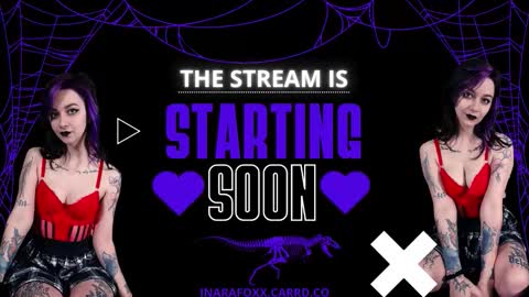 Inarafoxx online show from January 8, 2026, 2:58 am