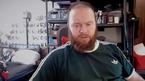Snapshot of irishdaddy24 chatting on April 5, 2026, 10:45 am twitter theirishman205 online show from April 5, 2026, 10:45 am