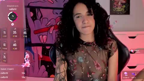 Camila online show from January 12, 2025, 1:05 pm