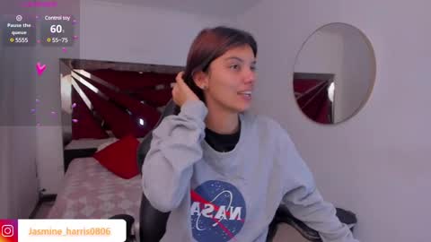 Snapshot of jasmineharris chatting on February 19, 2025, 11:28 am jasmineharris online show from February 19, 2025, 11:28 am