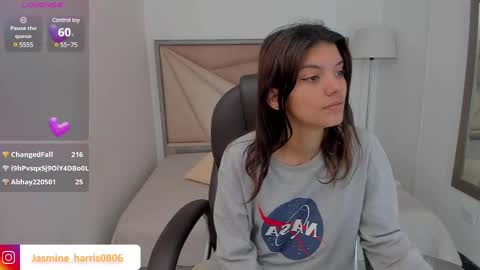 Snapshot of jasmineharris chatting on February 24, 2025, 2:37 pm jasmineharris online show from February 24, 2025, 2:37 pm