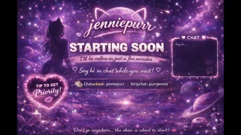 Snapshot of jenniepurr chatting on June 8, 2026, 5:02 pm Jennie online show from June 8, 2026, 5:02 pm